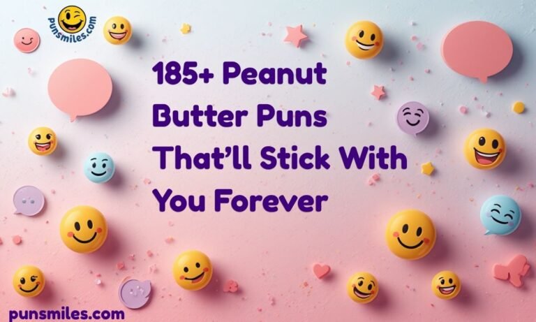 185+ Peanut Butter Puns That’ll Stick With You Forever