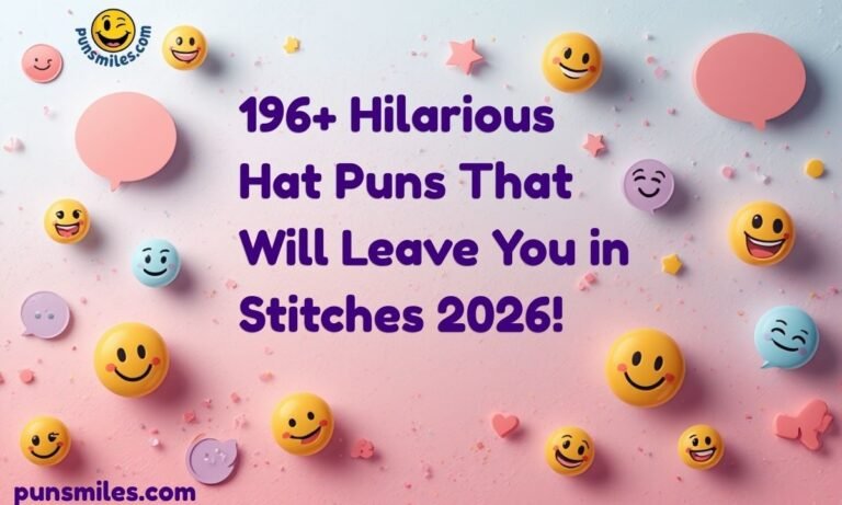 196+ Hilarious Hat Puns That Will Leave You in Stitches 2026!