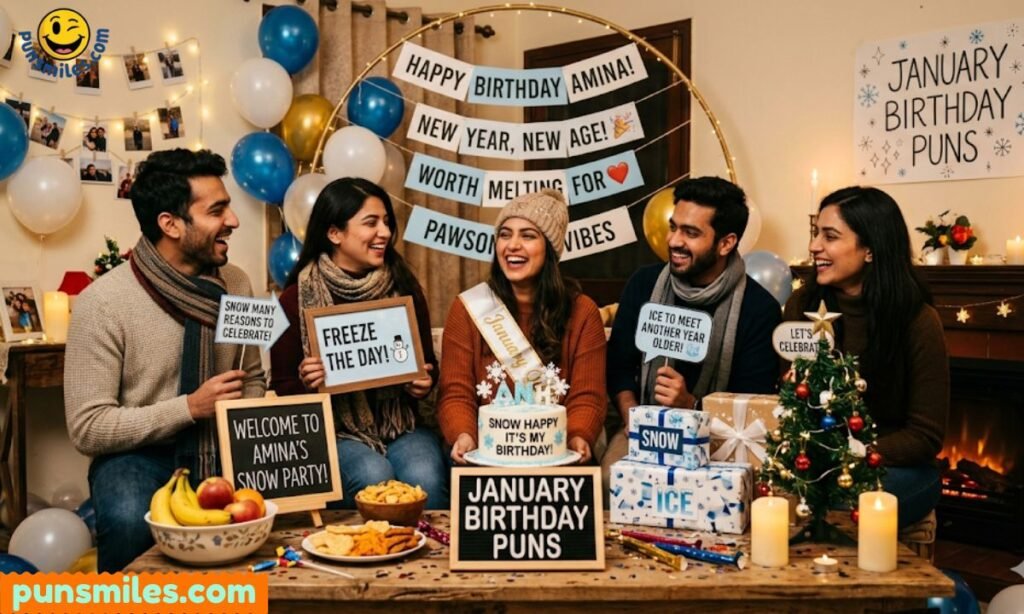 January Birthday Puns