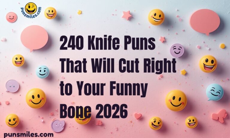240 Knife Puns That Will Cut Right to Your Funny Bone 2026