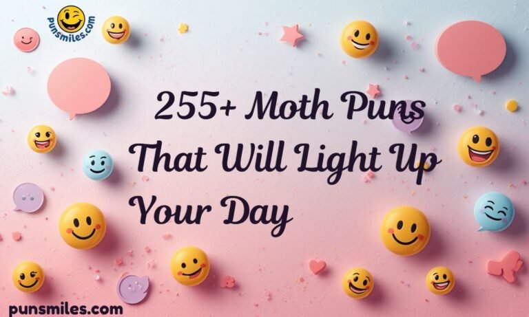 255+ Moth Puns That Will Light Up Your Day