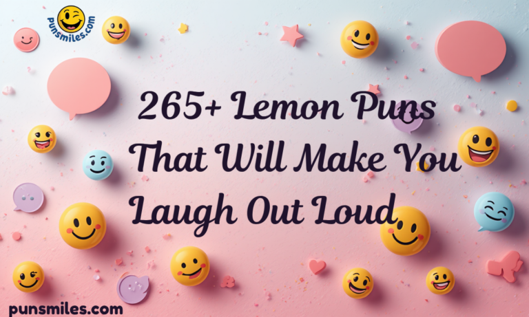 265+ Lemon Puns That Will Make You Laugh Out Loud