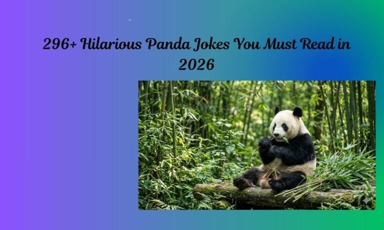 296+ Hilarious Panda Jokes You Must Read in 2026