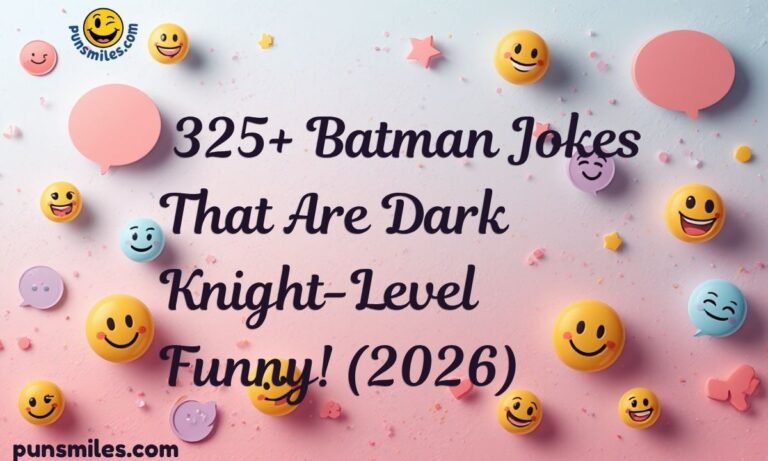 325+ Batman Jokes That Are Dark Knight-Level Funny! (2026)