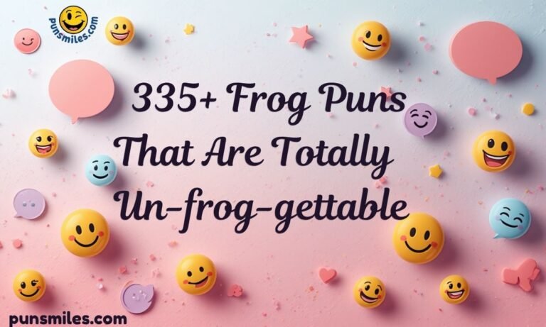 335+ Frog Puns That Are Totally Un-frog-gettable