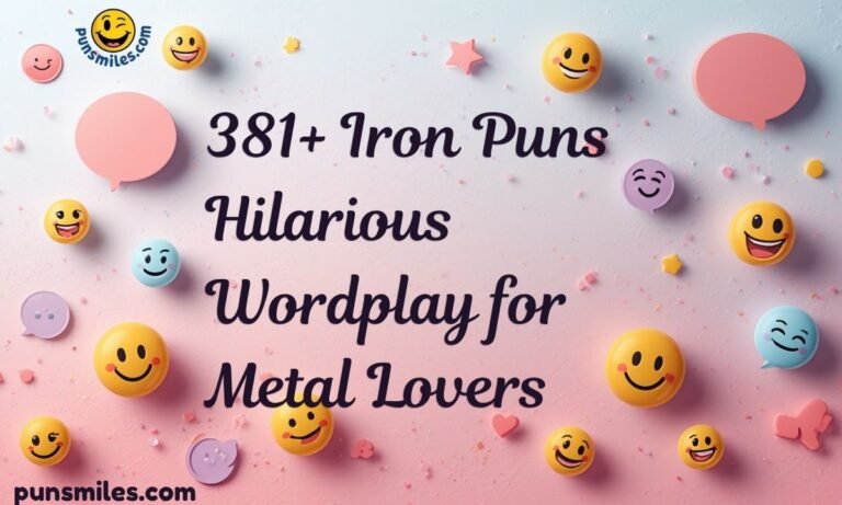 381+ Iron Puns Hilarious Wordplay for Metal Lovers (Updated 2026)