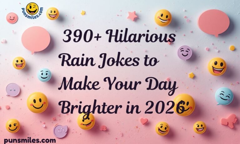 390+ Hilarious Rain Jokes to Make Your Day Brighter in 2026