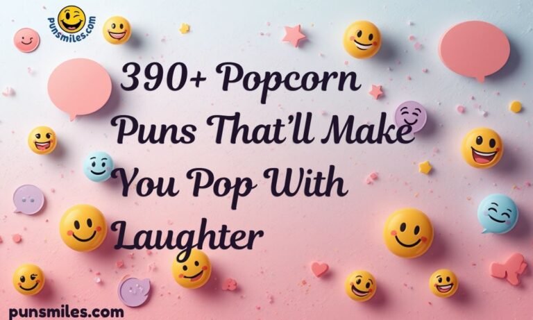 390+ Popcorn Puns That’ll Make You Pop With Laughter 