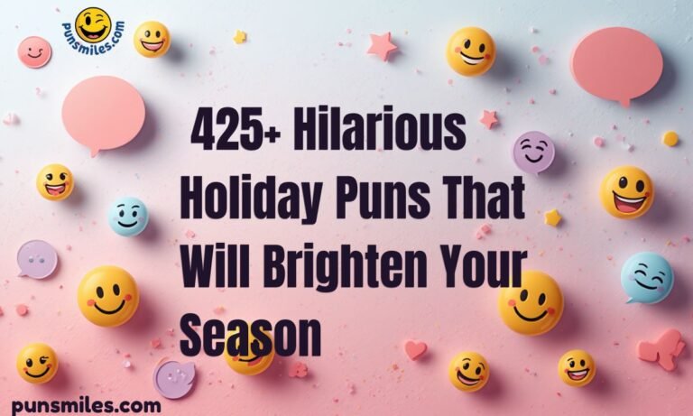 425+ Hilarious Holiday Puns That Will Brighten Your Season