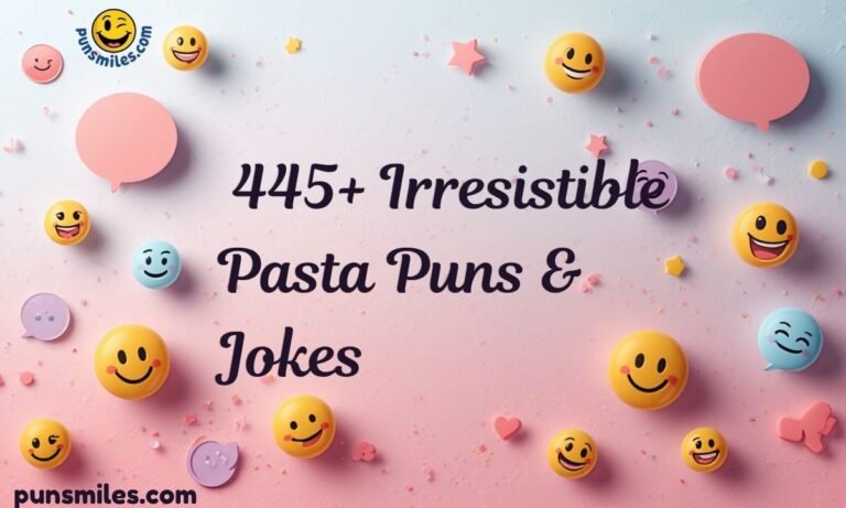 445+ Irresistible Pasta Puns & Jokes Funny, Flirty, and Perfect for Any Occasion