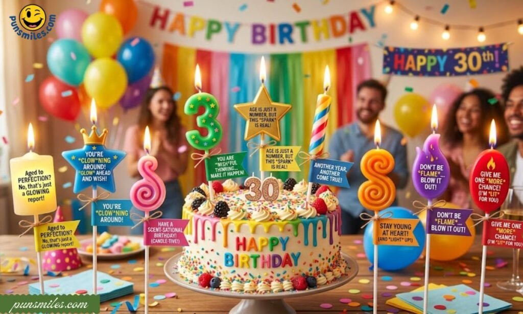 Birthday Candle Puns