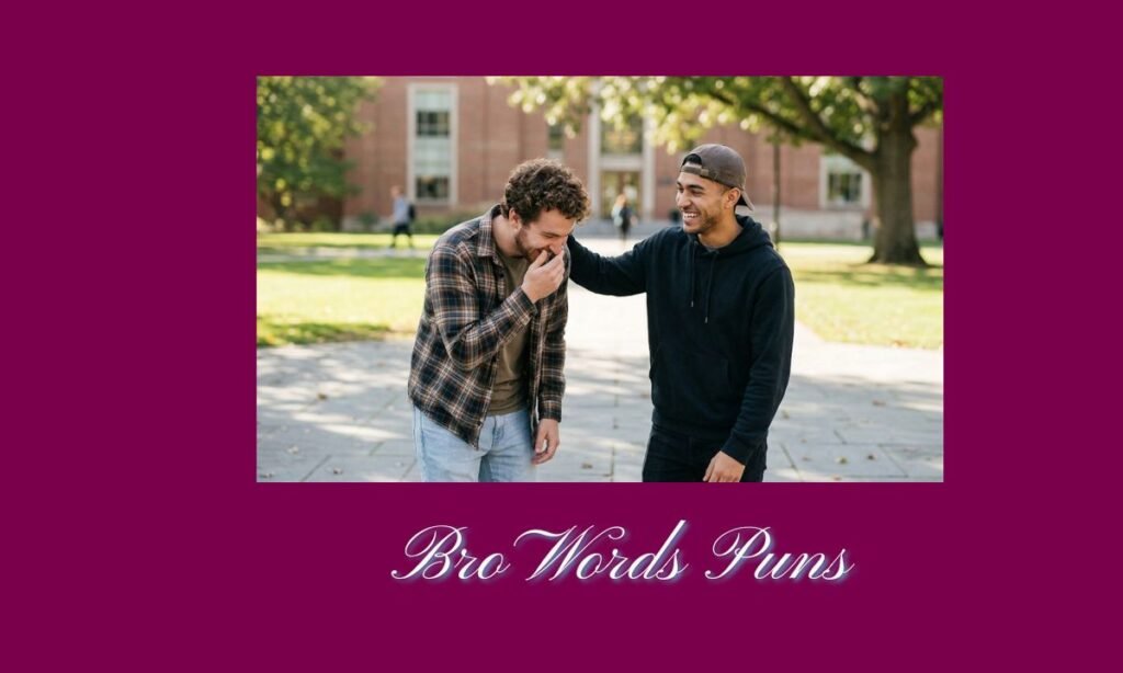 Bro Words Puns