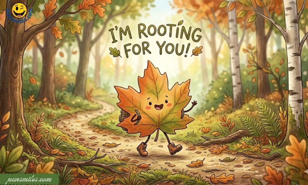 Cute Leaf Puns