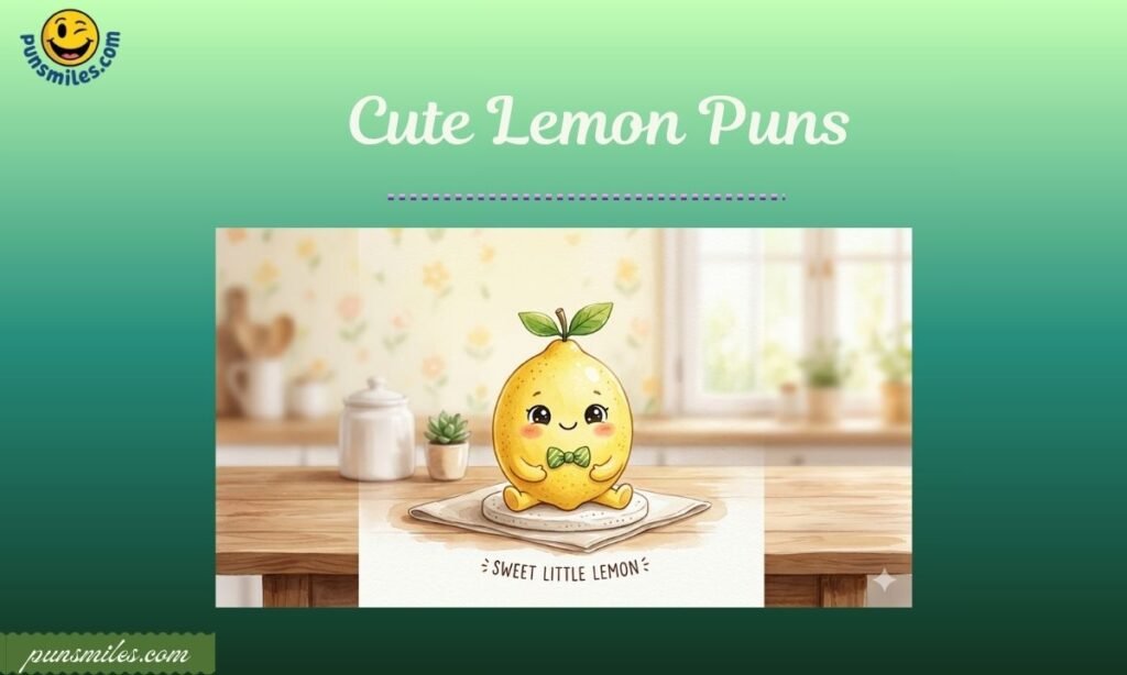 Cute Lemon Puns