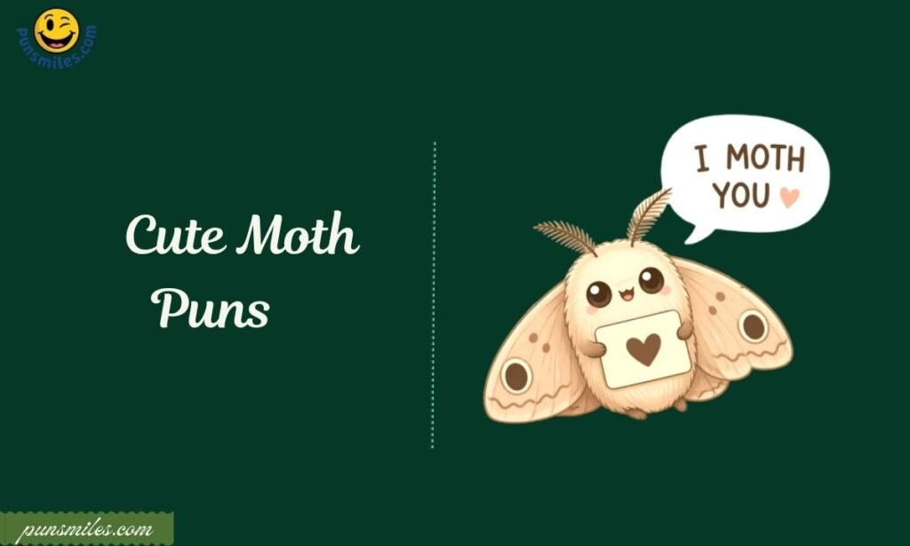 Cute Moth Puns