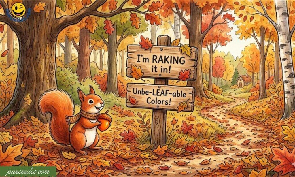 Fall Leaf Puns