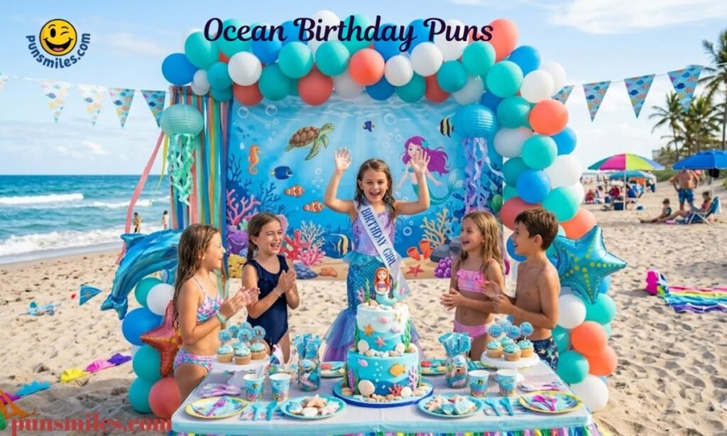 Ocean Birthday Puns