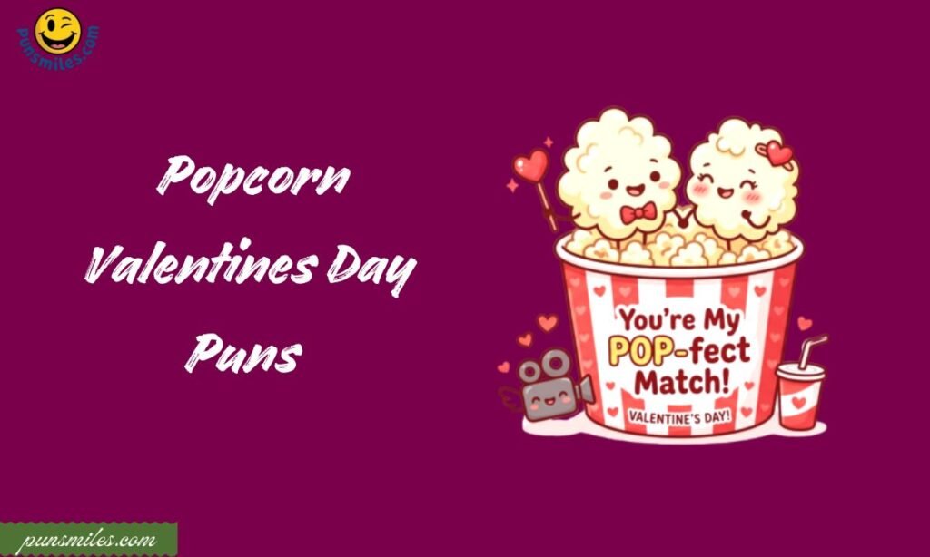 Popcorn Valentines Day Puns