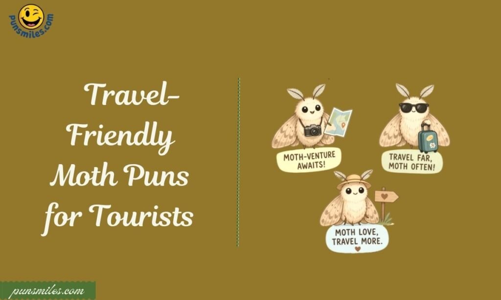 Travel-Friendly Moth Puns