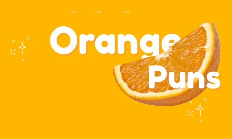 285+ Orange Puns That Will Make You Peel Over With Laughter