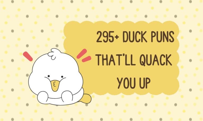 295+ Duck Puns That’ll Quack You Up (No Pond-er Required)