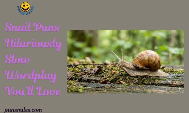 455+ Snail Puns Hilariously Slow Wordplay You’ll Love 2026
