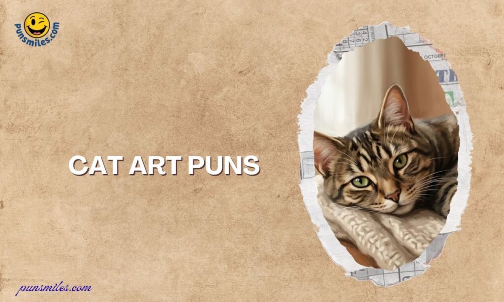 Cat Art Puns