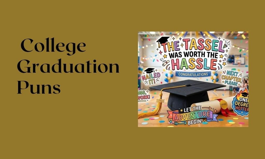 College Graduation Puns
