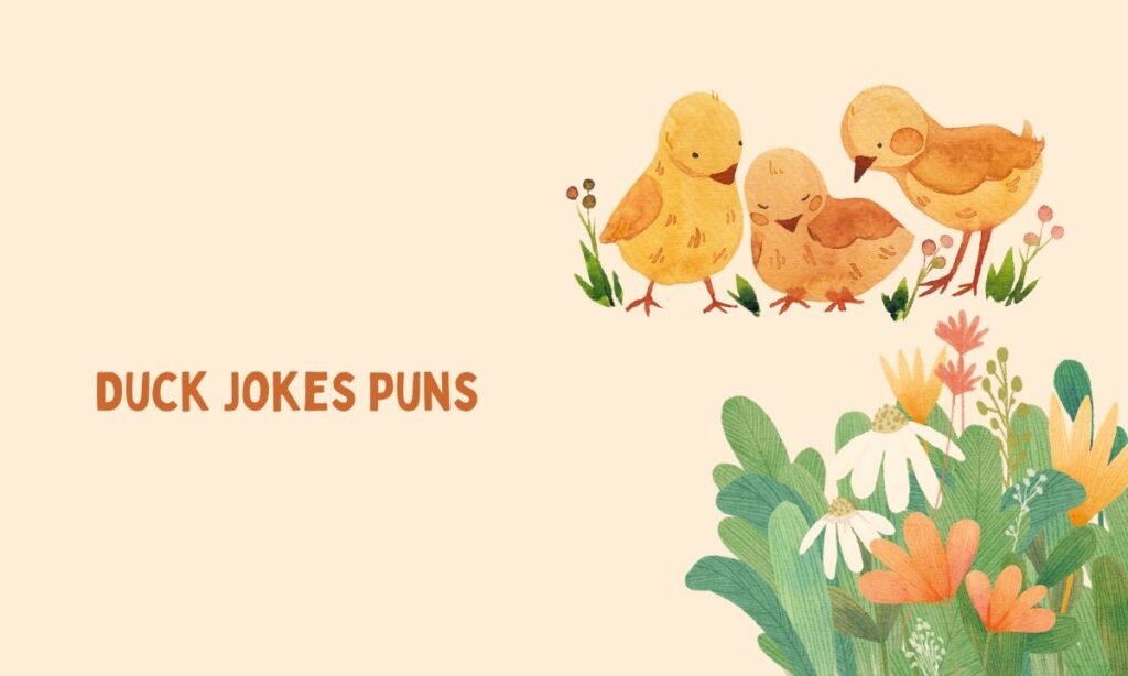 Duck Jokes Puns