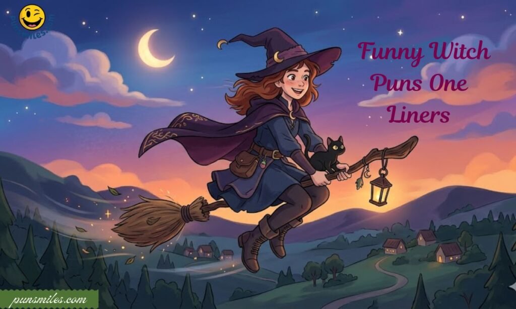 Funny Witch Puns One Liners