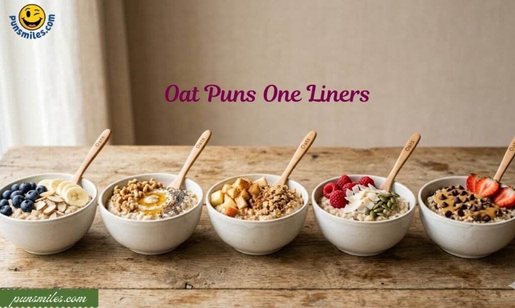 Oat Puns One Liners