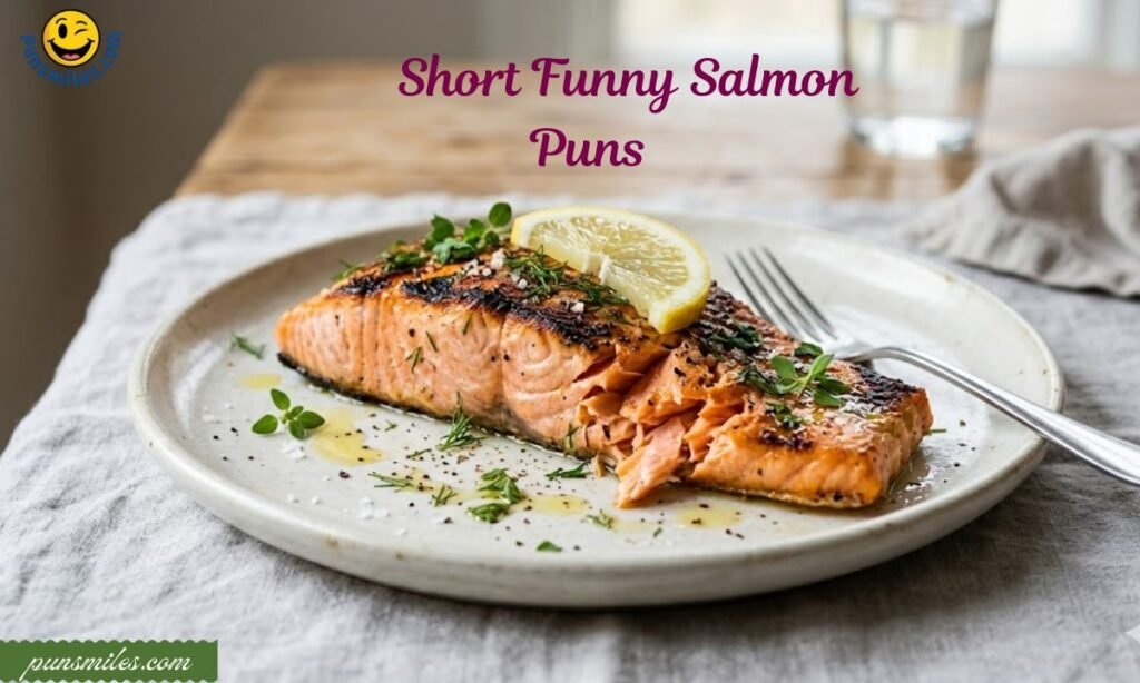 Short Funny Salmon Puns