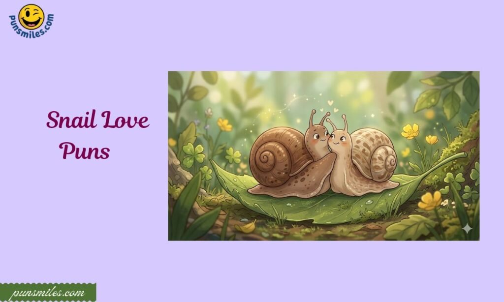 Snail Love Puns