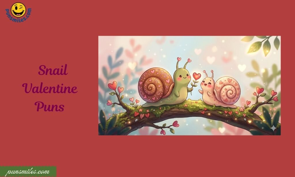Snail Valentine Puns